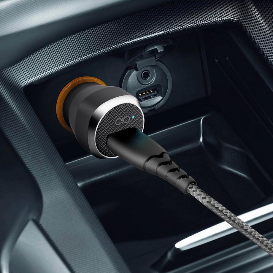 Force Power  Caricatore da auto + cavo Micro-USB 