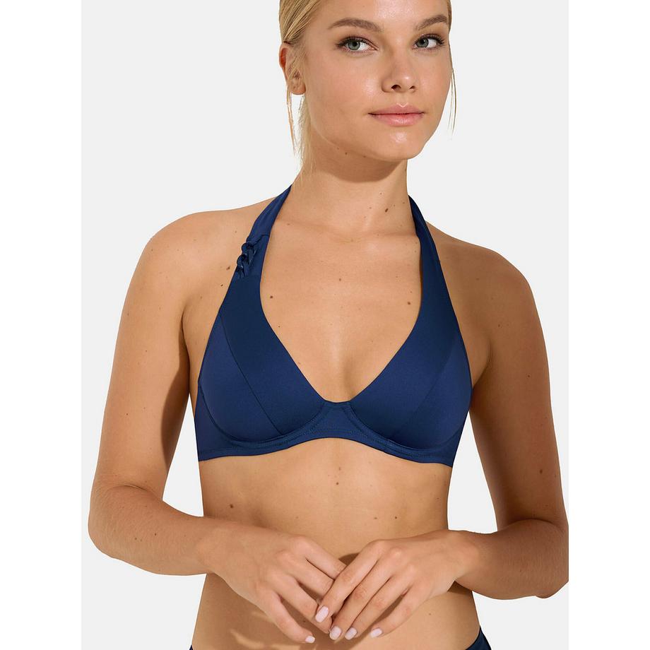 Armaturiertes Neckholder-Badeanzugoberteil Palma