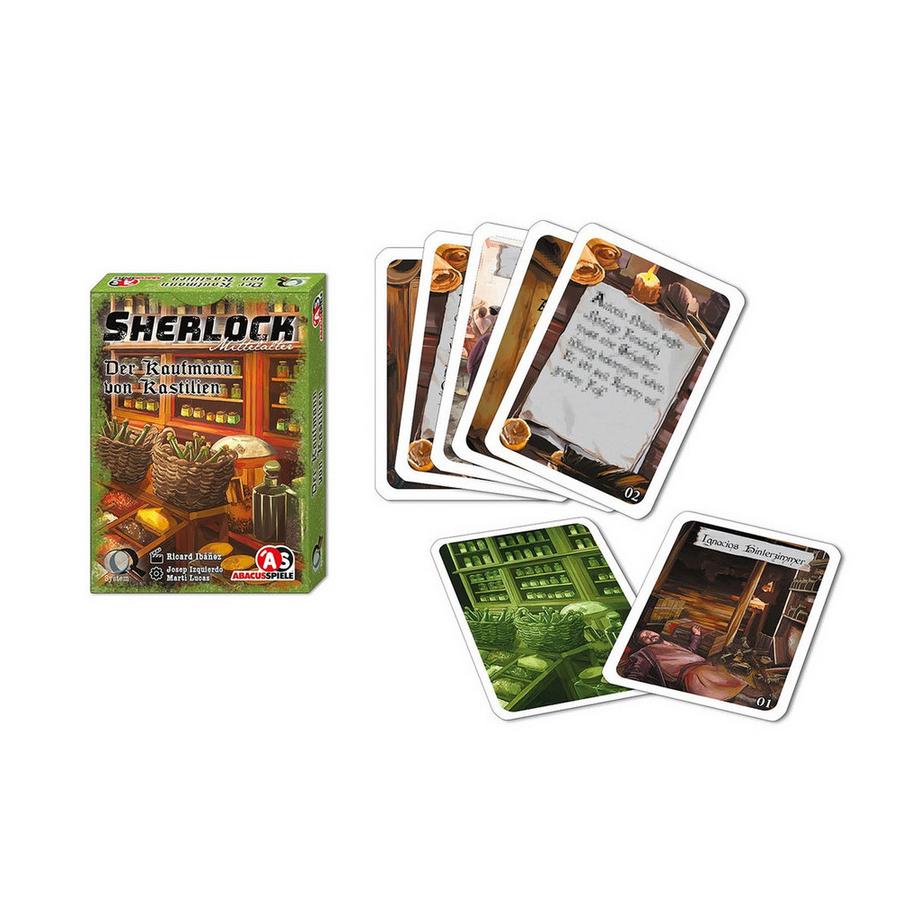 Abacus  Spiele Sherlock - Der Kaufmann von Kastilien 