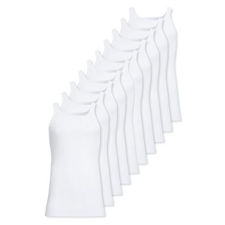 Conta Confezione da 10 Canottiere a Costine Fini  