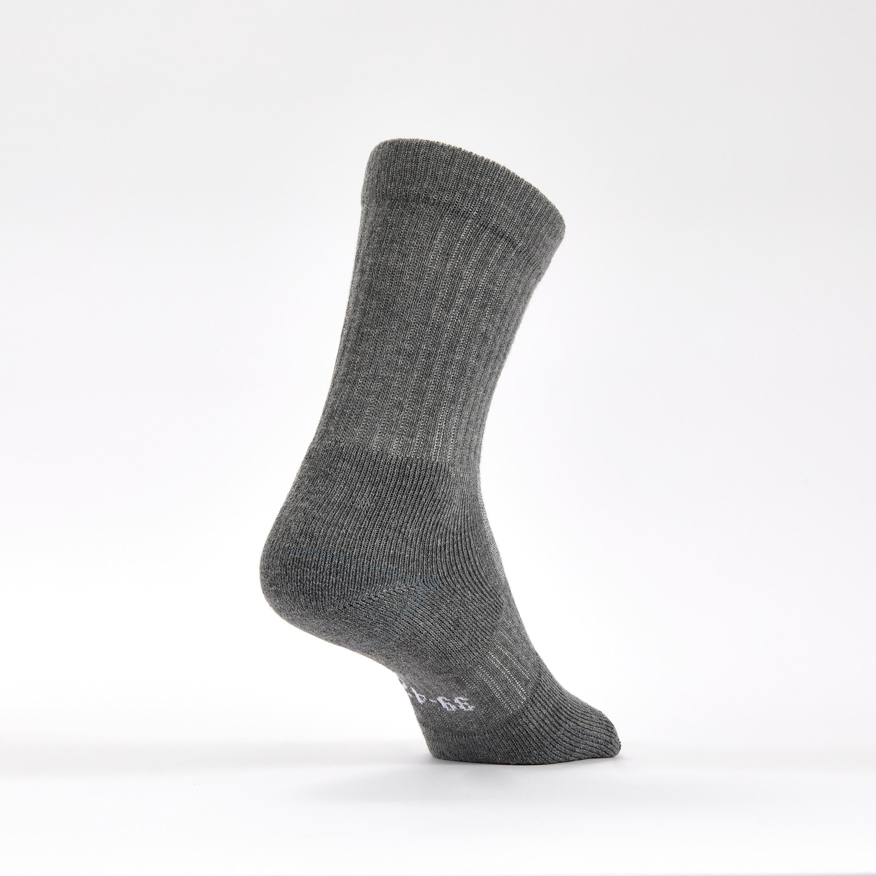 DECATHLON Hohe Tennissocken 3er-Pack  