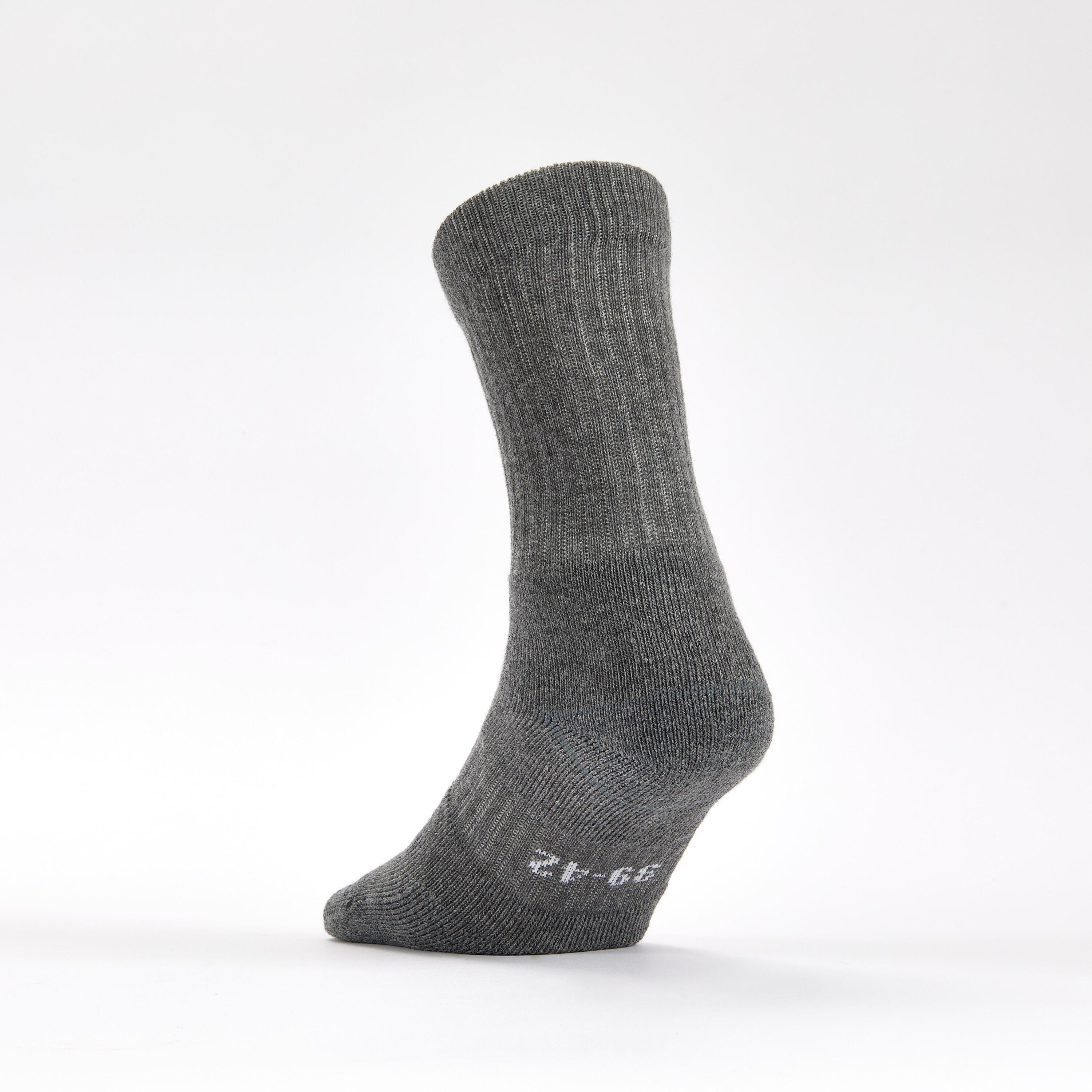 DECATHLON Hohe Tennissocken 3er-Pack  
