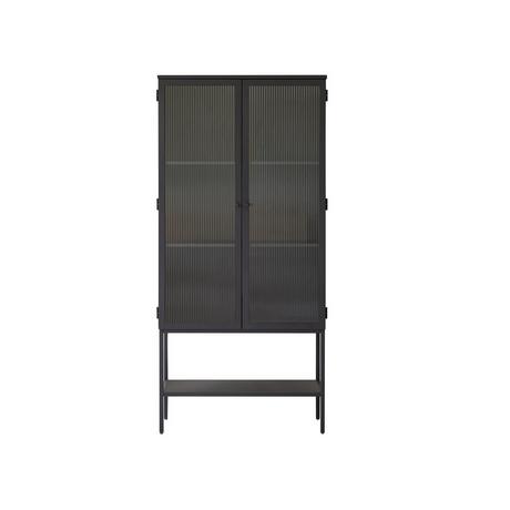 Tikamoon Vitrinenschrank aus Metall Antonin  