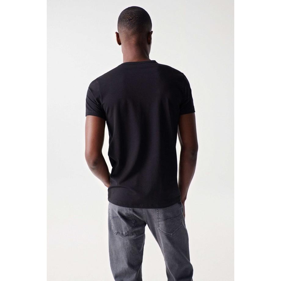 Salsa Cotton Lycra Badge T-Shirt  