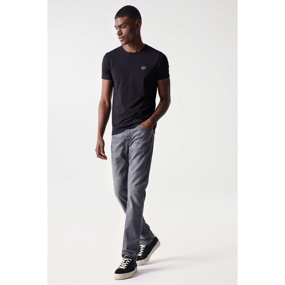 Salsa Cotton Lycra Badge T-Shirt  