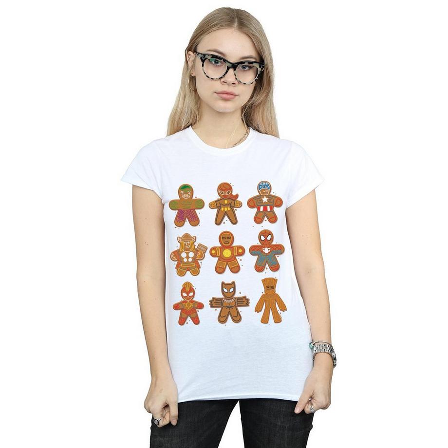 MARVEL Avengers T-Shirt Personaggio Pan di Zenzero  