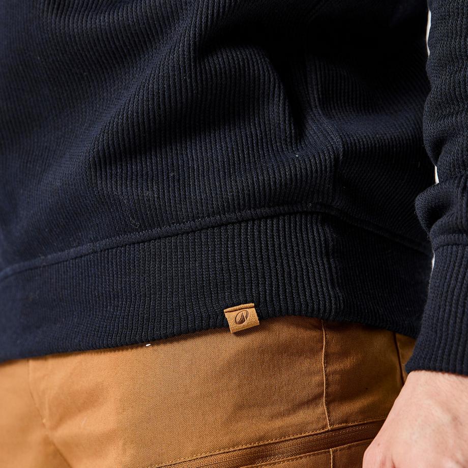 TRIBORD  Pull marin de voile homme, 100 bleu marine 