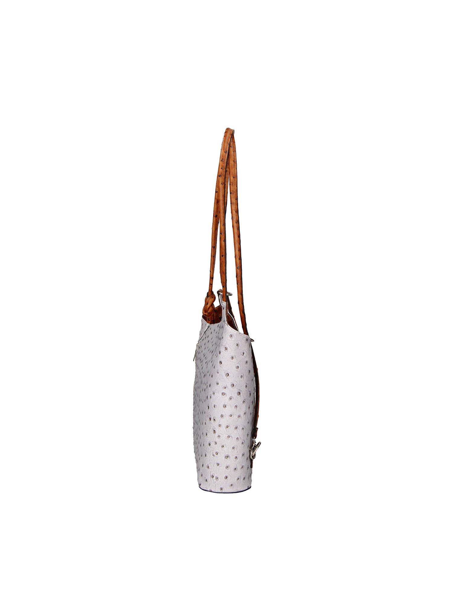 Gave Lux Straussenleder Umwandelbarer Rucksack  