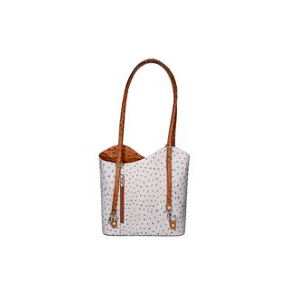 Gave Lux Straussenleder Umwandelbarer Rucksack  