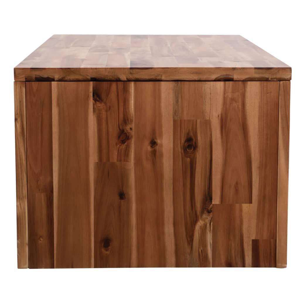 VidaXL Table basse bois d'acacia  