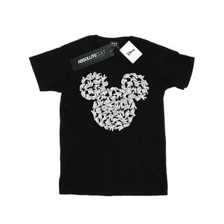 Disney  Tshirt MICKEY MOUSE HEAD OF HANDS 