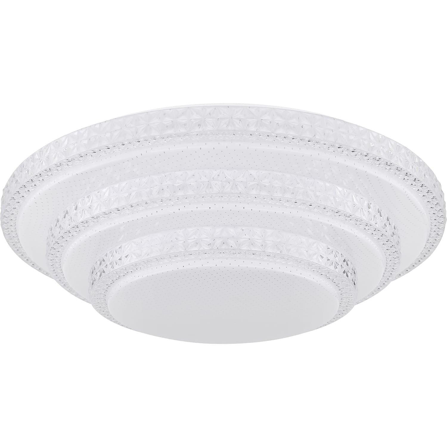 mutoni Plafoniera Magnifique metallo bianco 1xLED 50x50x13  