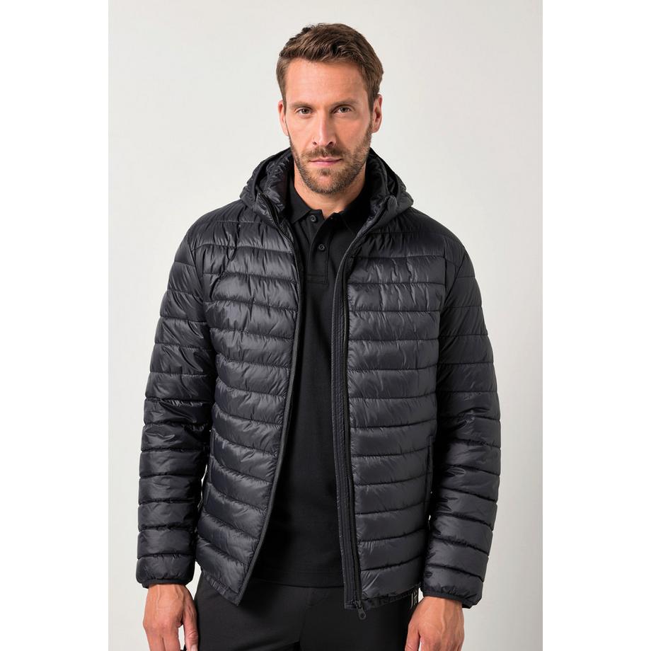 JP1880 Leichtstepp-Jacke Bauchfit Kapuze  