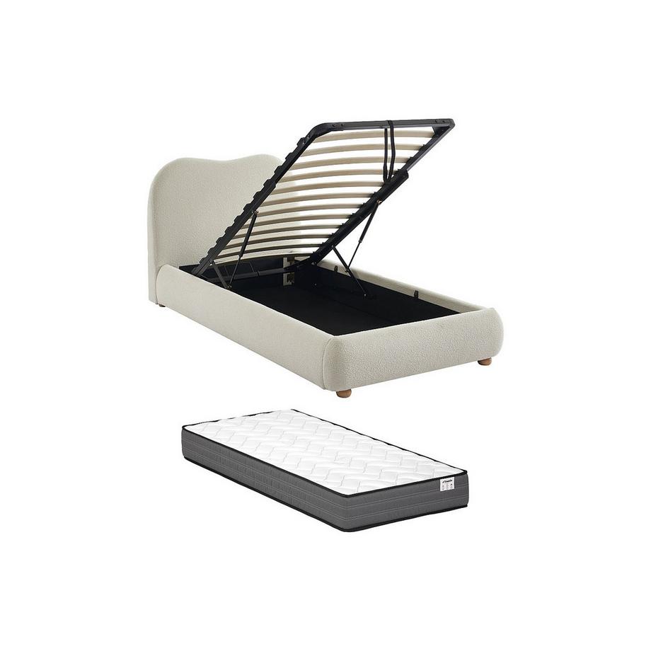 Bett mit Bettkasten VANARI
