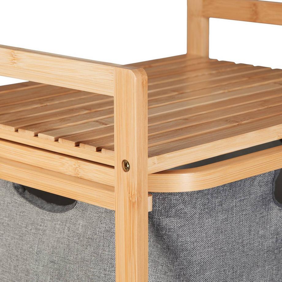 Northio Cesto portabiancheria con 2 scomparti  