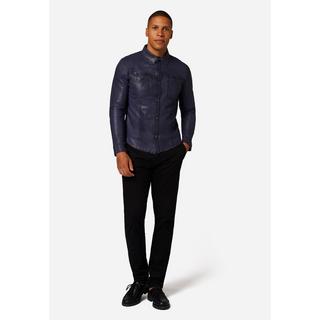 RICANO  Chemise en cuir pour homme - Chemise réversible 