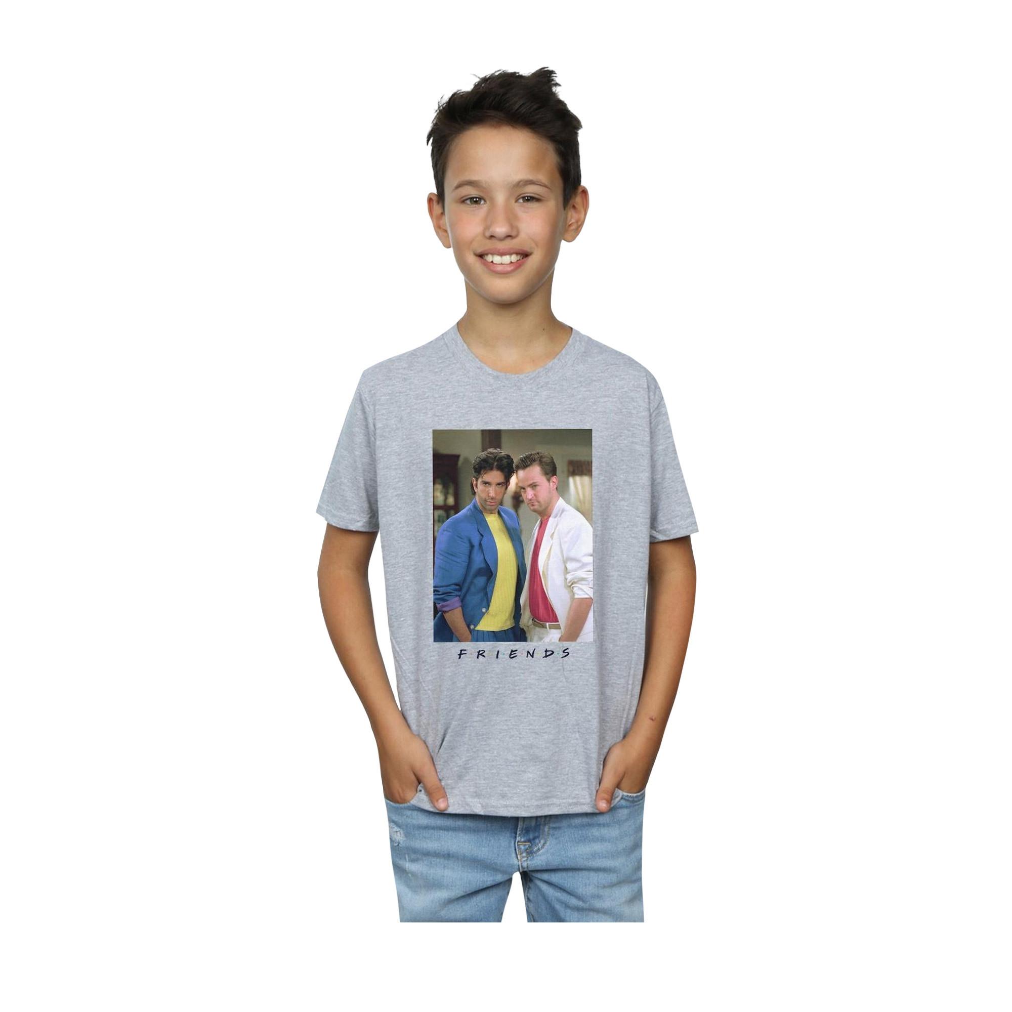 Friends  Ross And Chandler College TShirt 