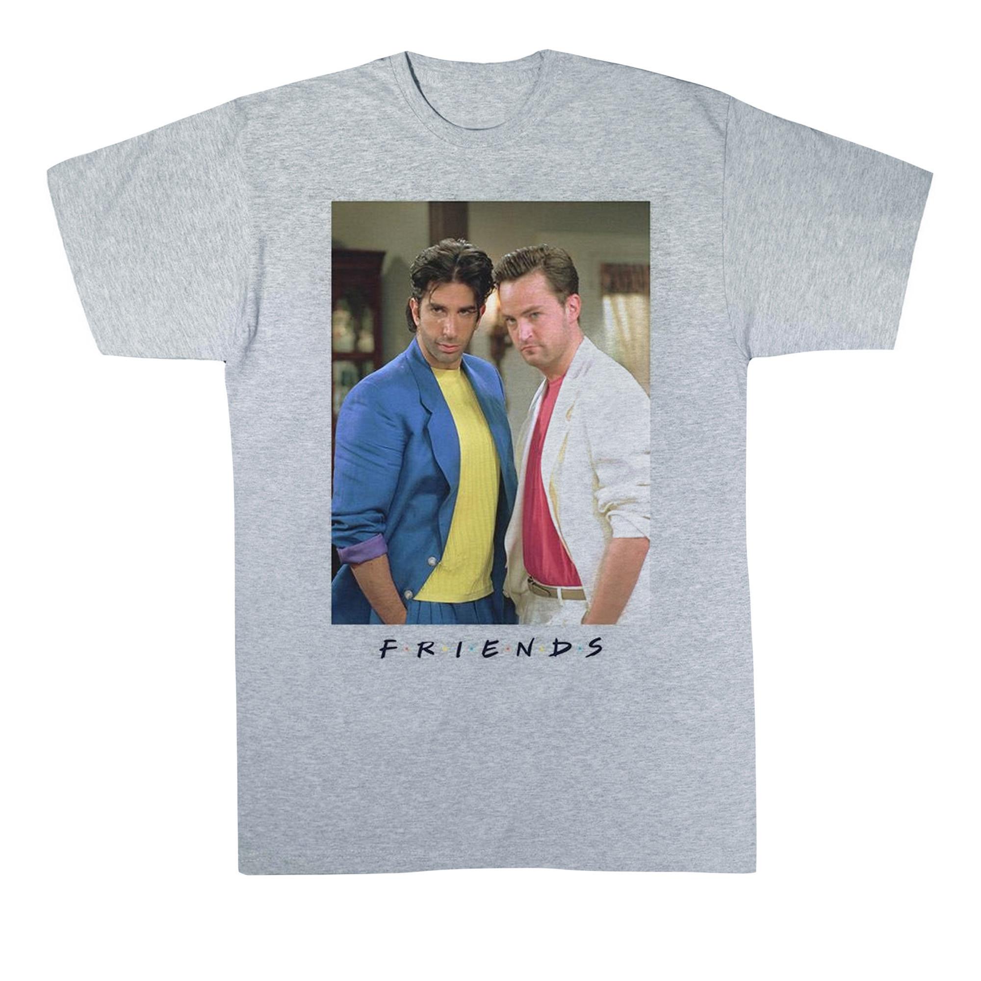 Friends  Ross And Chandler College TShirt 