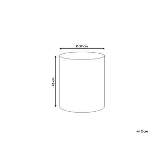 Beliani Table d'appoint en MgO Moderne ANTELAO  