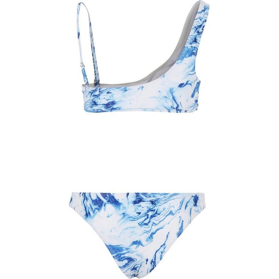 URBAN CLASSICS Asymmetrisches Top Tie-Dye Bikini  