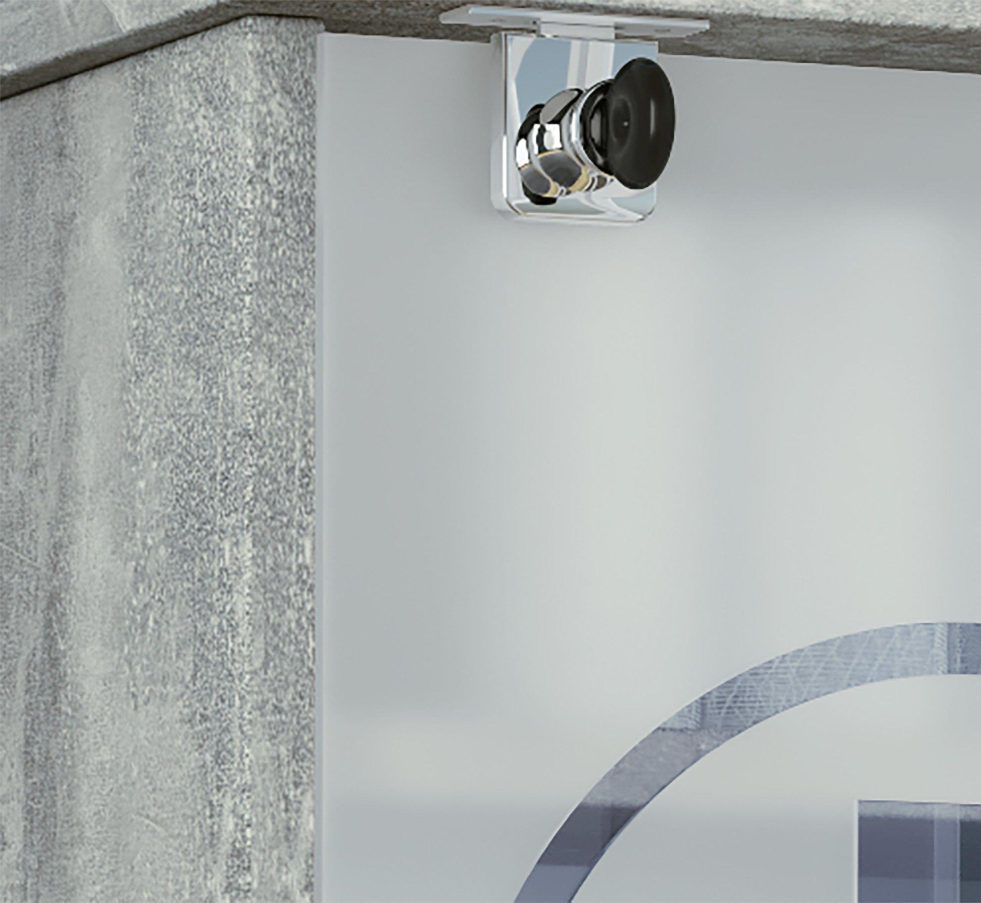 VCM Medizinschrank | Maße ca. H. 92 x B. 31 x T. 18 cm | Apothekerschrank abschließbar | Arzneischrank - Gusal  