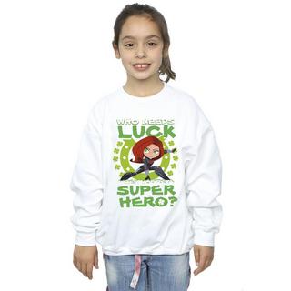 MARVEL  St Patrick´s Day Black Widow Luck Sweatshirt 