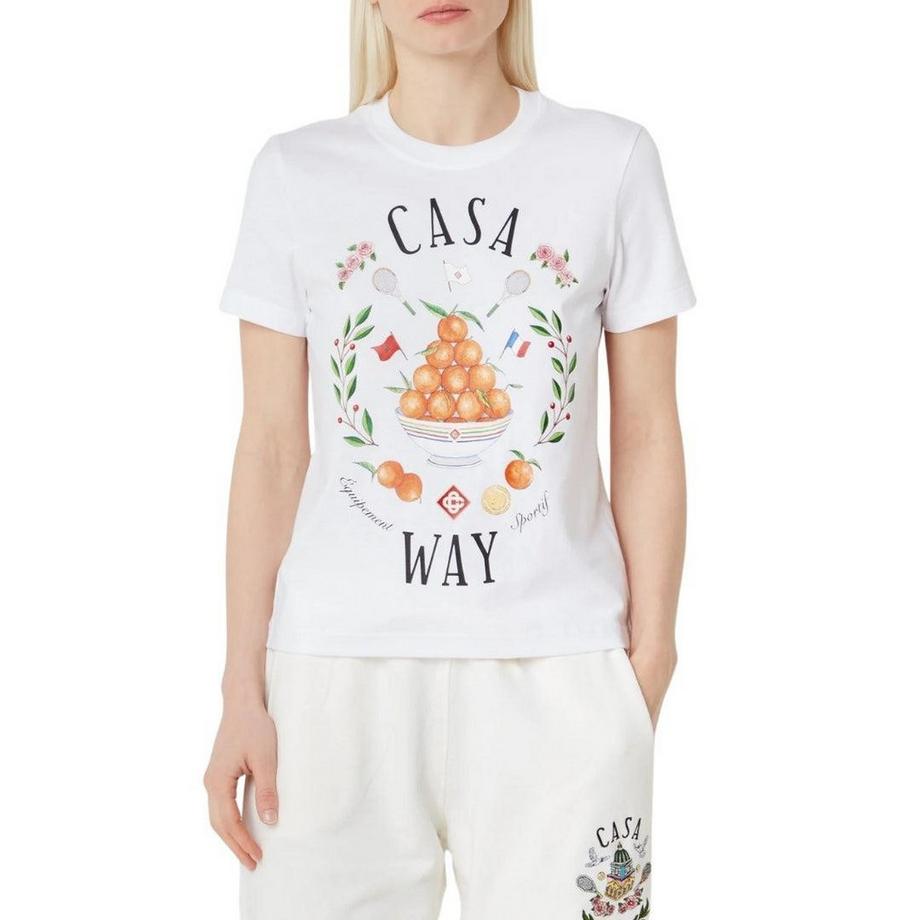 Casablanca  Casa Way T-Shirt, Anliegend 