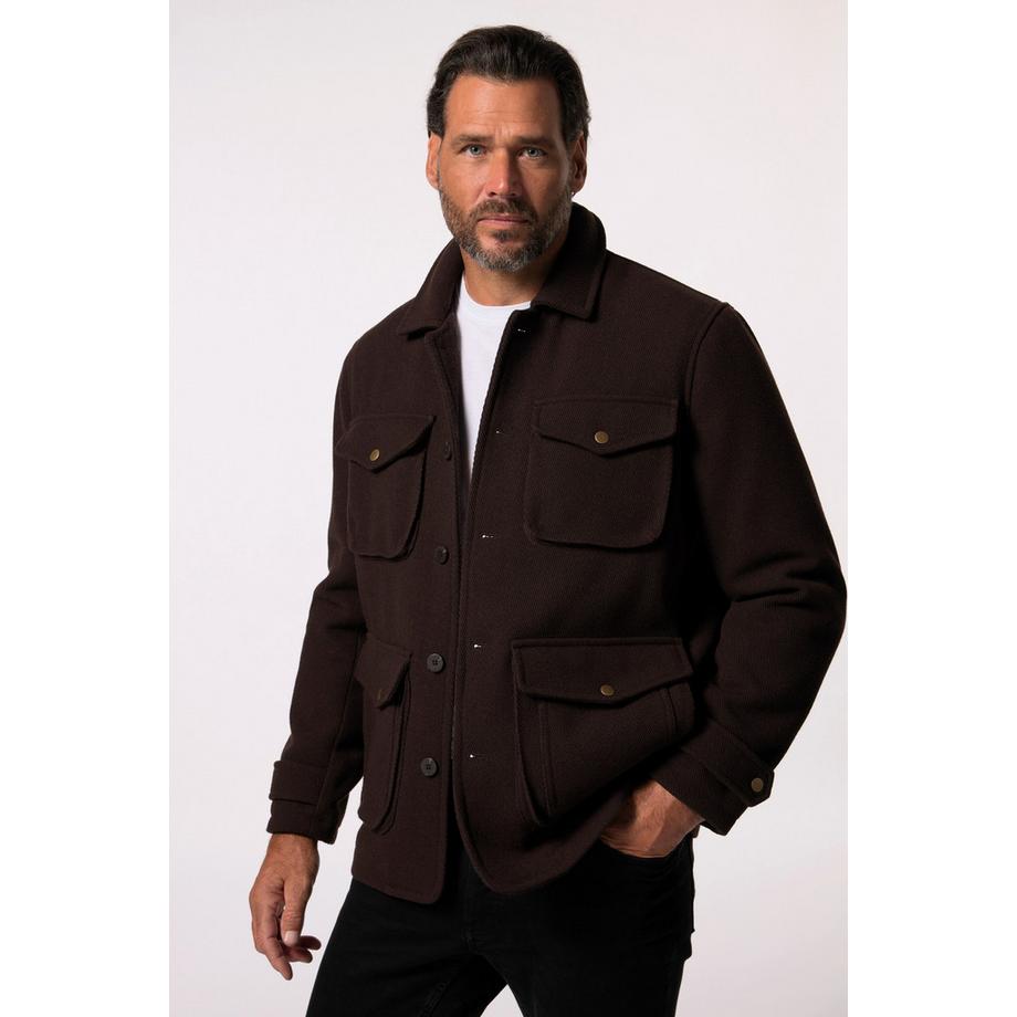JP1880 Fieldjacke Wolloptik  