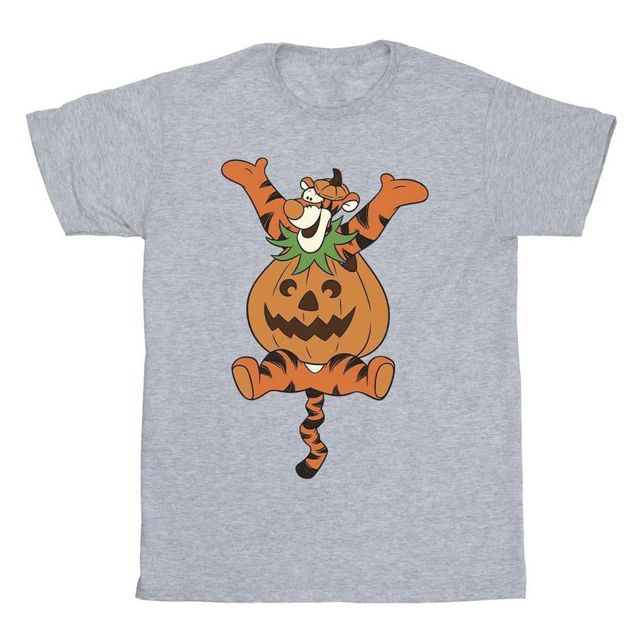 T-ShirtMotif Tigrou Motiftyle Citrouille