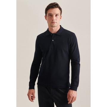 Polo Slim Fit Manche longue Uni