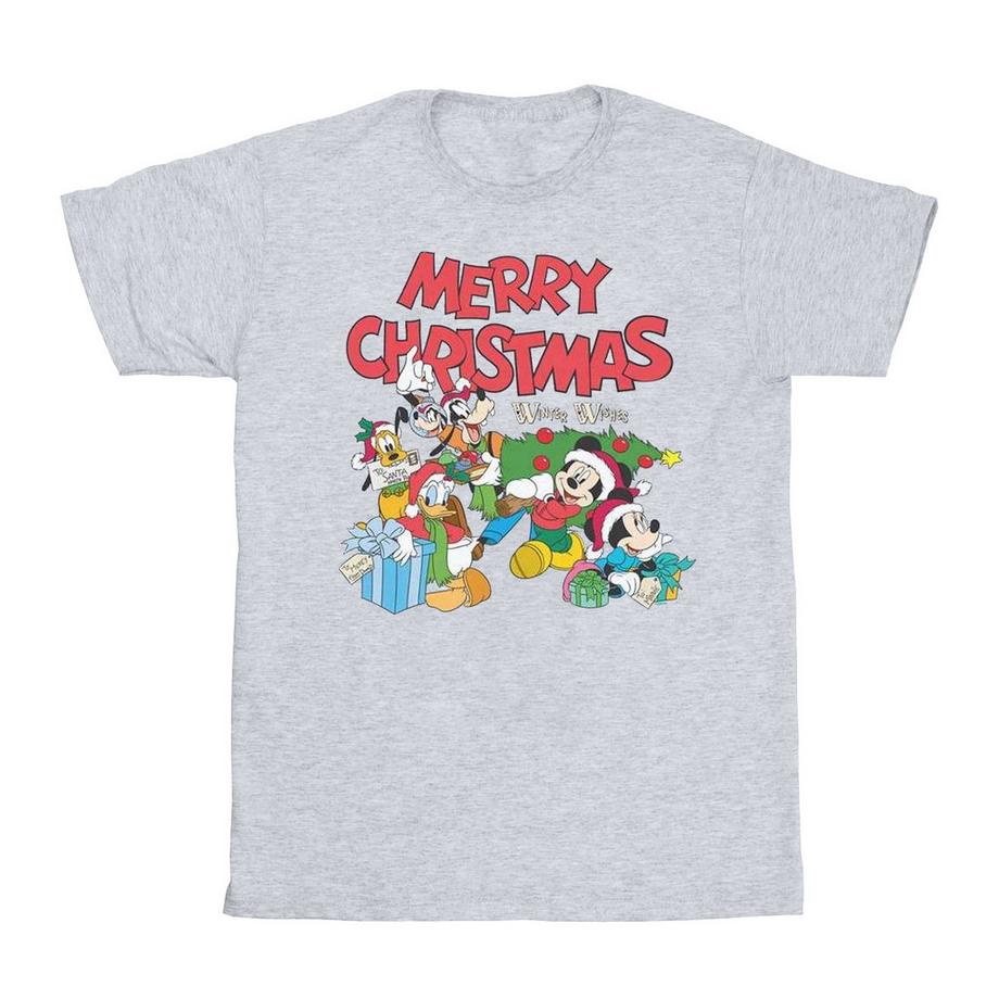 Mickey Mouse And FriendsWinter Wishes TShirt