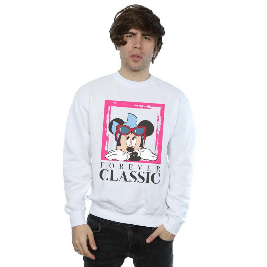 Disney Forever Grafikdruck Sweatshirt  