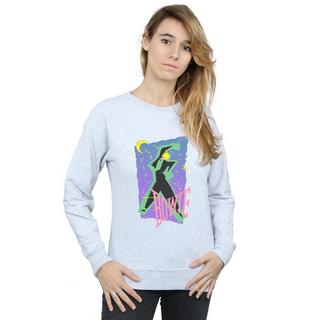 David Bowie Grafikdruck Sweatshirt  