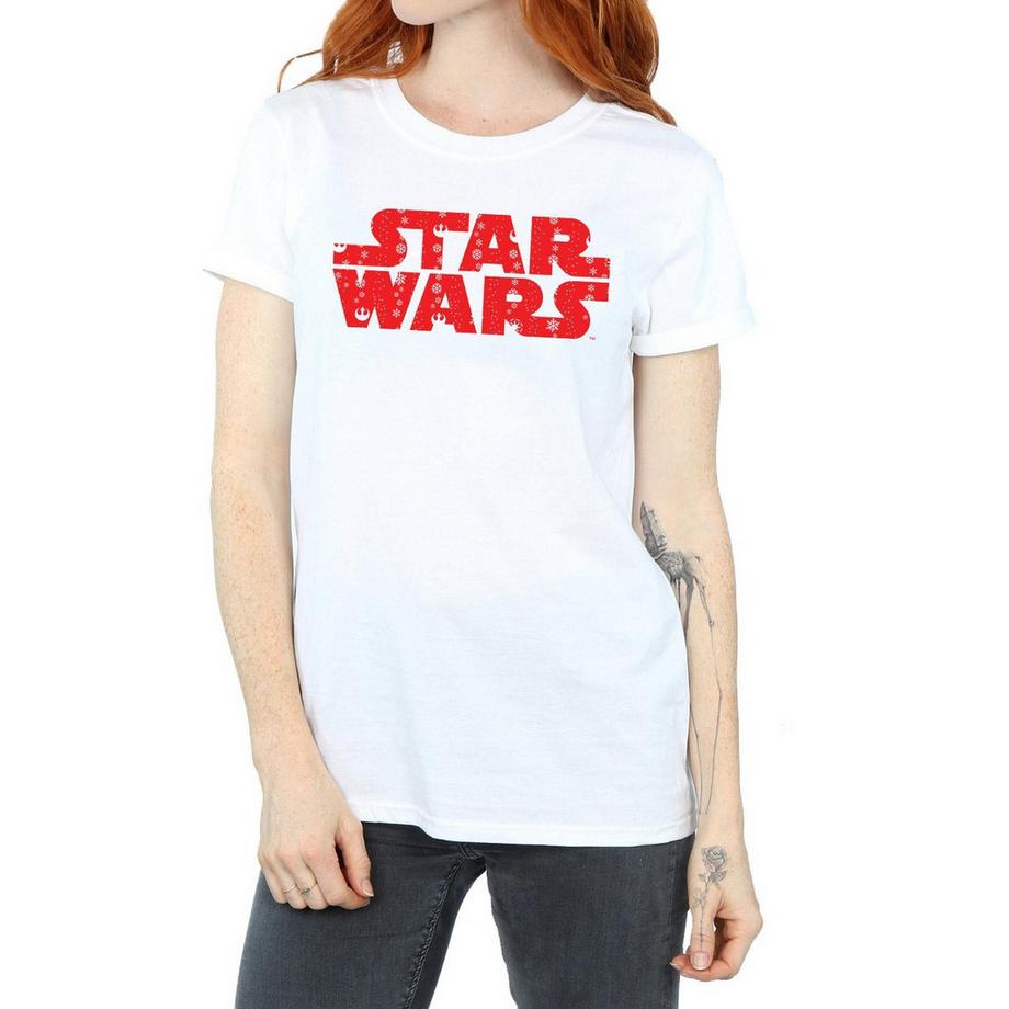 STAR WARS Star Wars Christmas Logo T-Shirt  