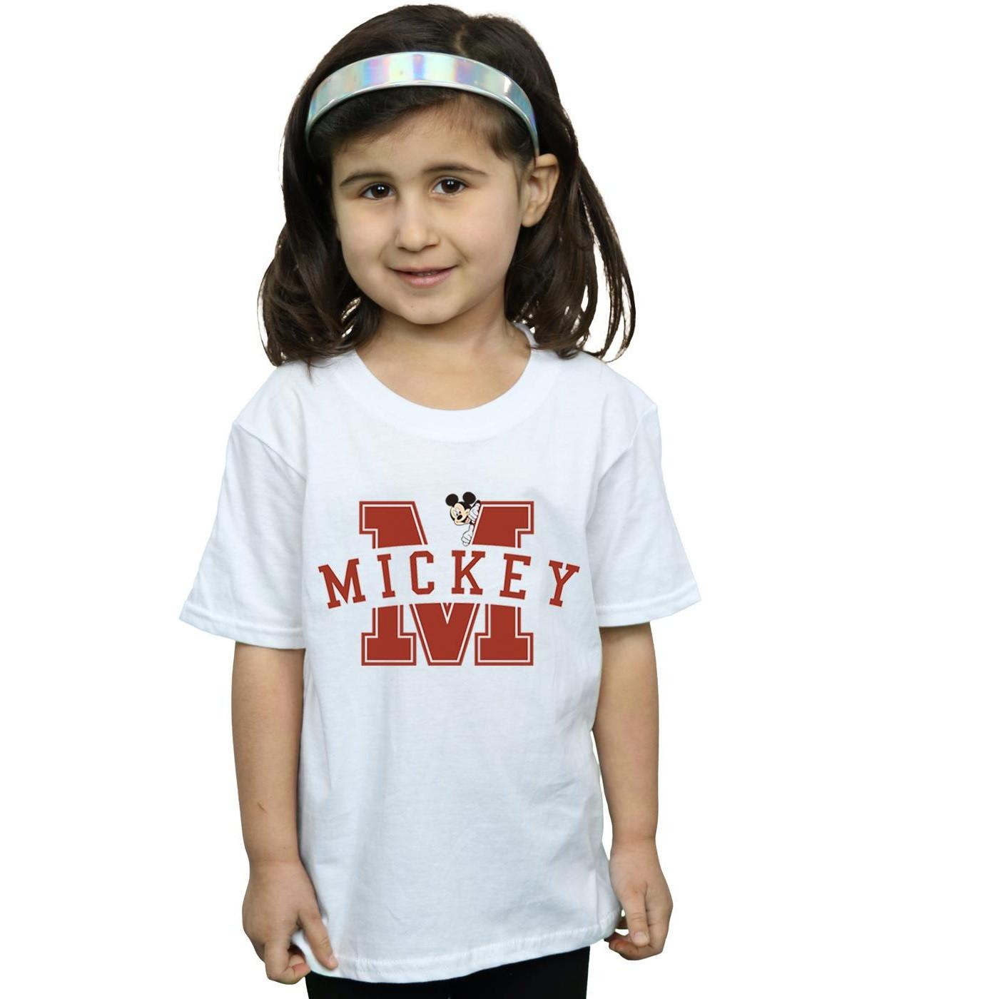 Disney  Mickey Mouse Letter Peak TShirt 