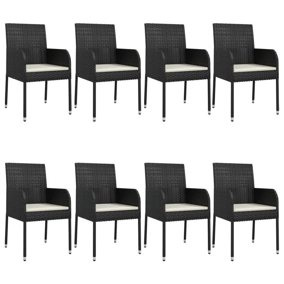 VidaXL Garten essgruppe poly-rattan  