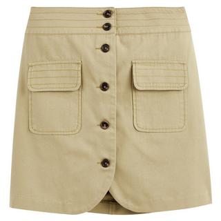 La Redoute Collections  Mini-jupe courte boutonnée 