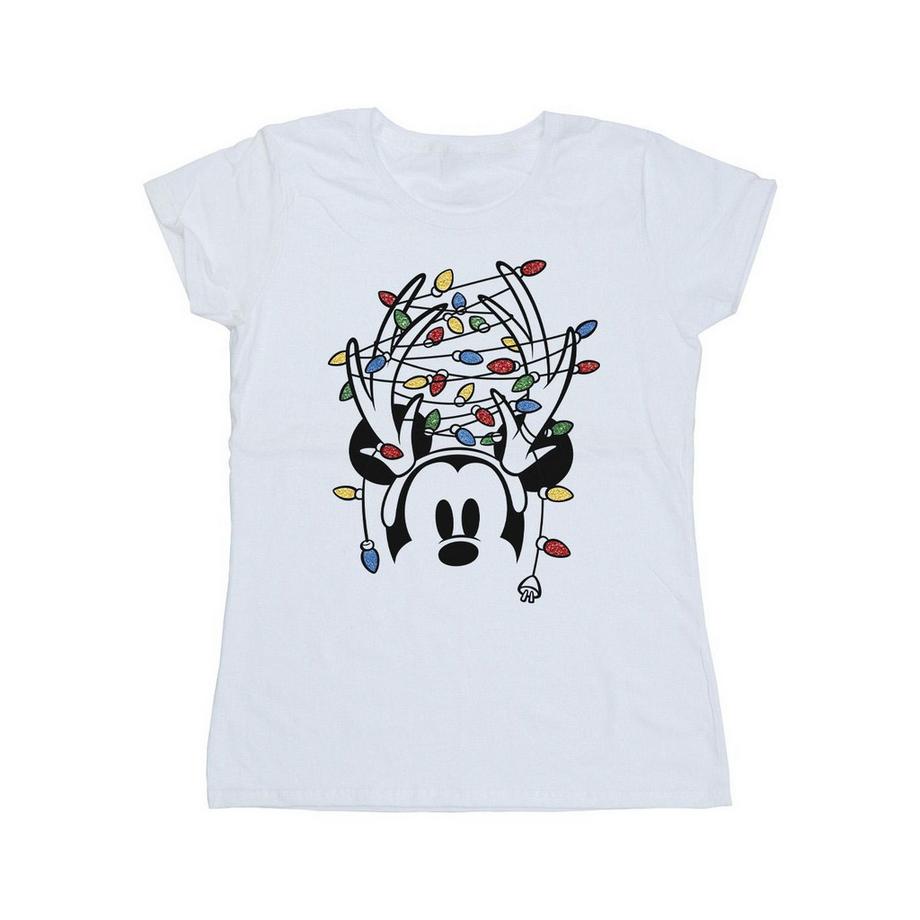 Disney Mickey Mouse Christmas Lights T-Shirt  