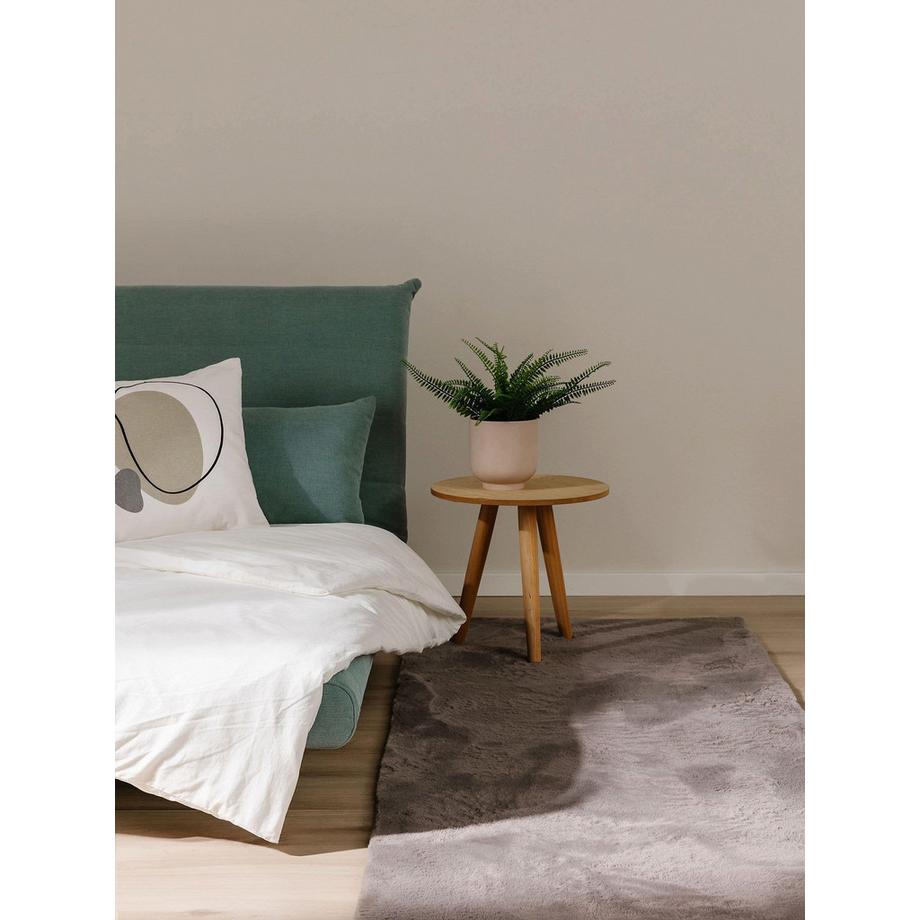 Benuta Kunstfellteppich Furry Grau  