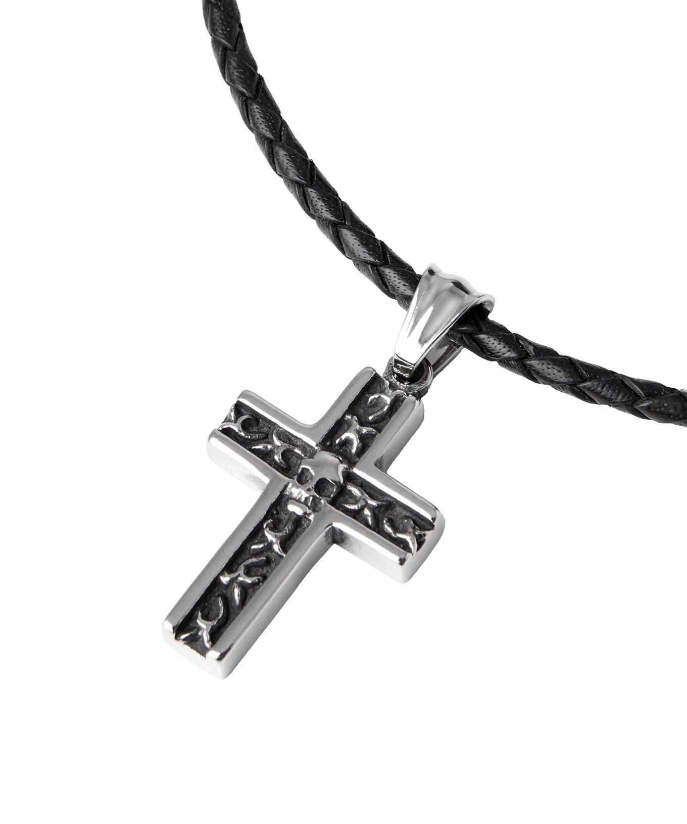 Joe Browns  Collier Croix et Crâne 