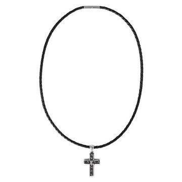 Collier Croix et Crâne