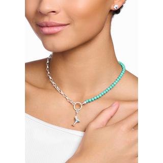 Thomas Sabo  Pendentif Charm Verre Cocktail Bleu 