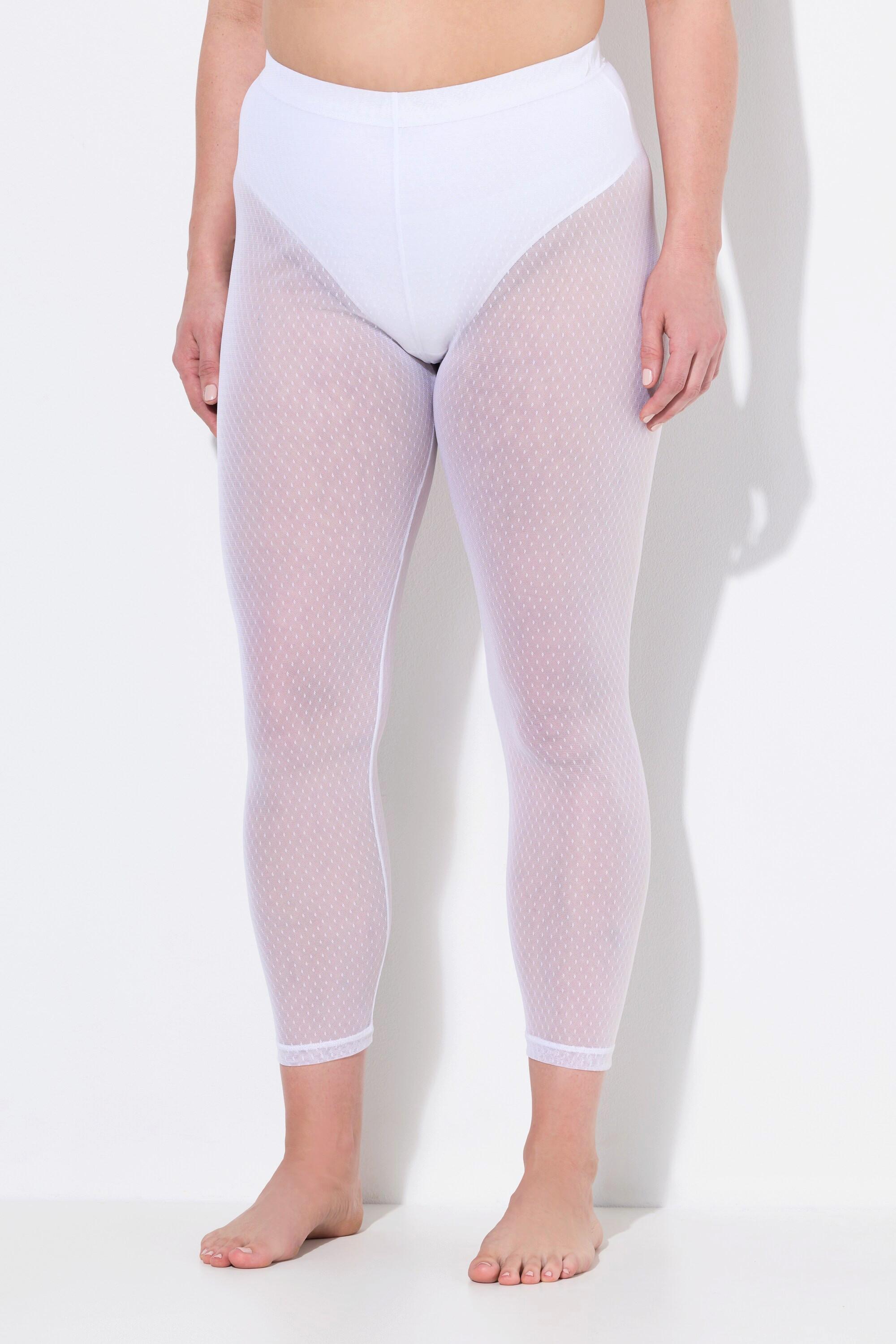 Ulla Popken  Leggings lunghi fino alla caviglia in mesh 