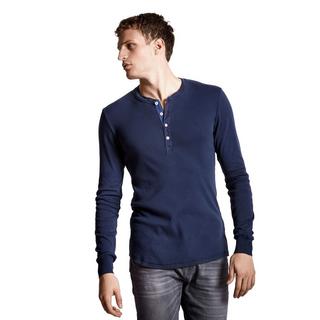 Schiesser Revival Maglia a maniche lunghe Henley  
