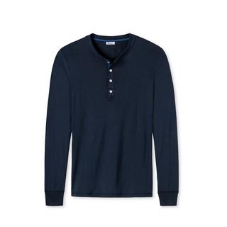 Schiesser Revival Maglia a maniche lunghe Henley  