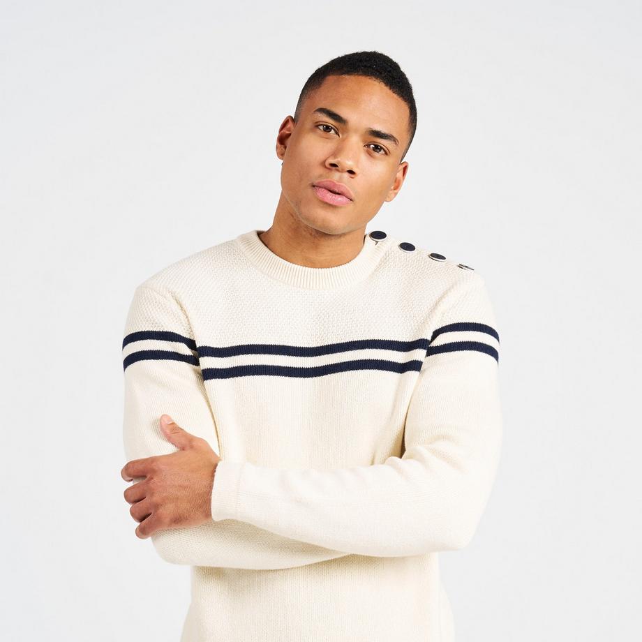 TRIBORD Marin Pull Col Rond Oversize  