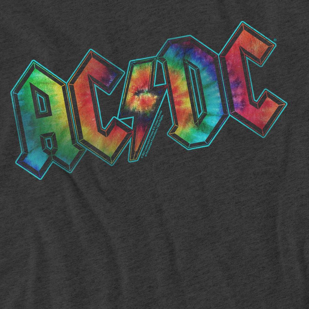 AC/DC ACDC Tie-Dye Logo T-Shirt  