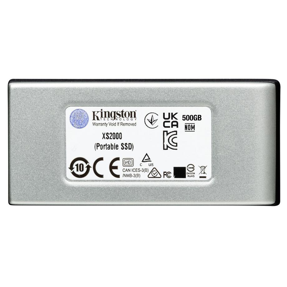 Kingston  Tragbare SSD XS2000 von Kingston – 2 TB ultraschneller Speicher 