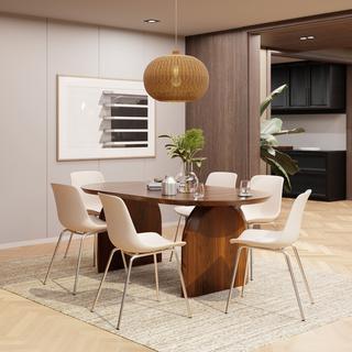 Tectake Kunststoffstühle Mave, ergonomisch, 120 kg  