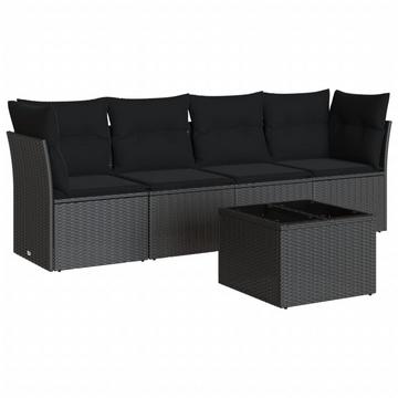 Garten sofagarnitur poly-rattan